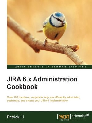 cover image of JIRA 6.x Administration Cookbook